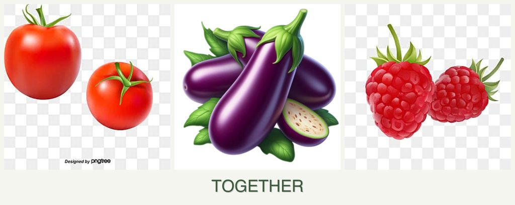 Can you plant tomatoes, eggplant and raspberries together?