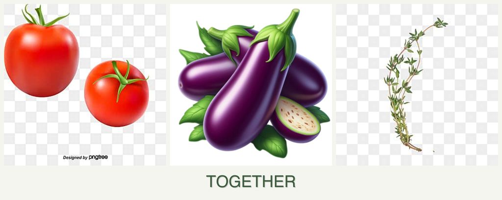 Can you plant tomatoes, eggplant and thyme together?