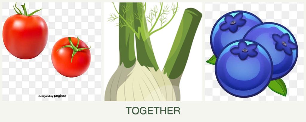 Can you plant tomatoes, fennel and blueberries together?