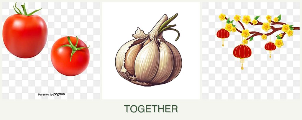 Can you plant tomatoes, garlic and apricots together?