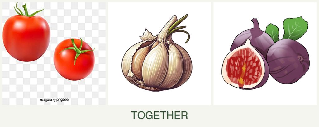 Can you plant tomatoes, garlic and figs together?