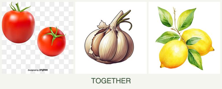 Can you plant tomatoes, garlic and lemons together?