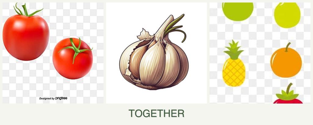 Can you plant tomatoes, garlic and pears together?