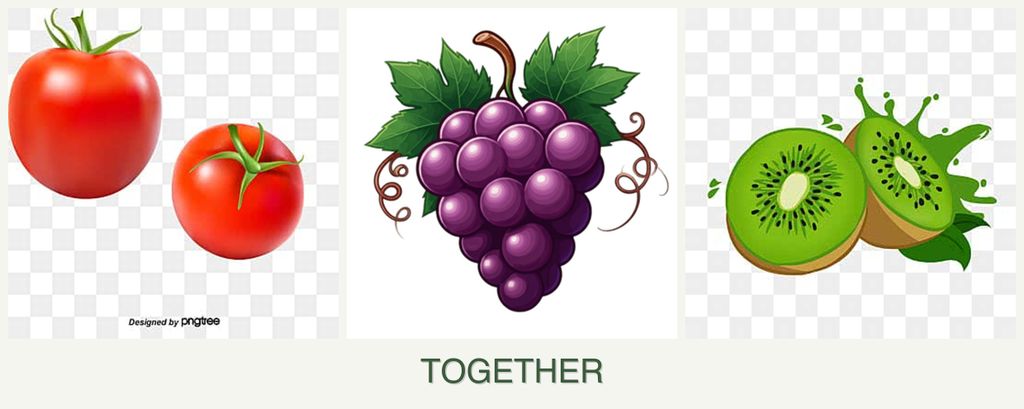 Can you plant tomatoes, grapes and kiwi together?