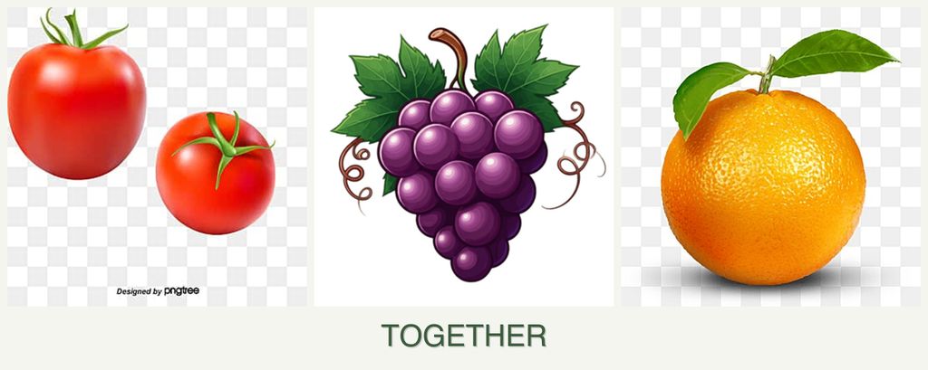 Can you plant tomatoes, grapes and oranges together?