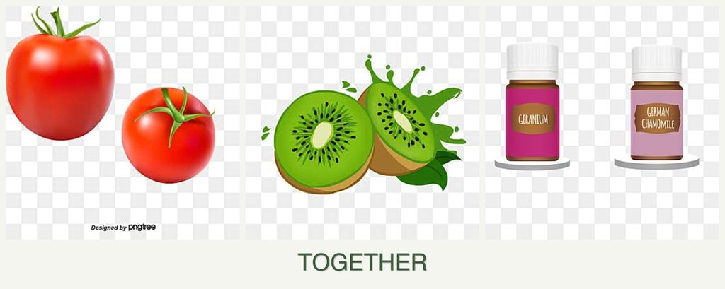 Can you plant tomatoes, kiwi and geraniums together?