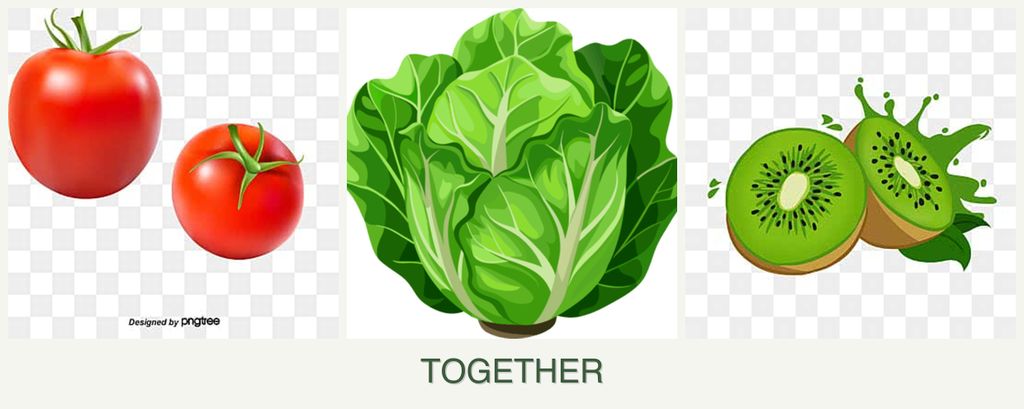 Can you plant tomatoes, lettuce and kiwi together?