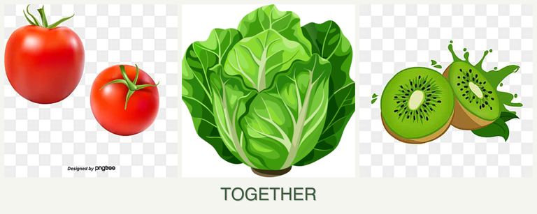 Can you plant tomatoes, lettuce and kiwi together?