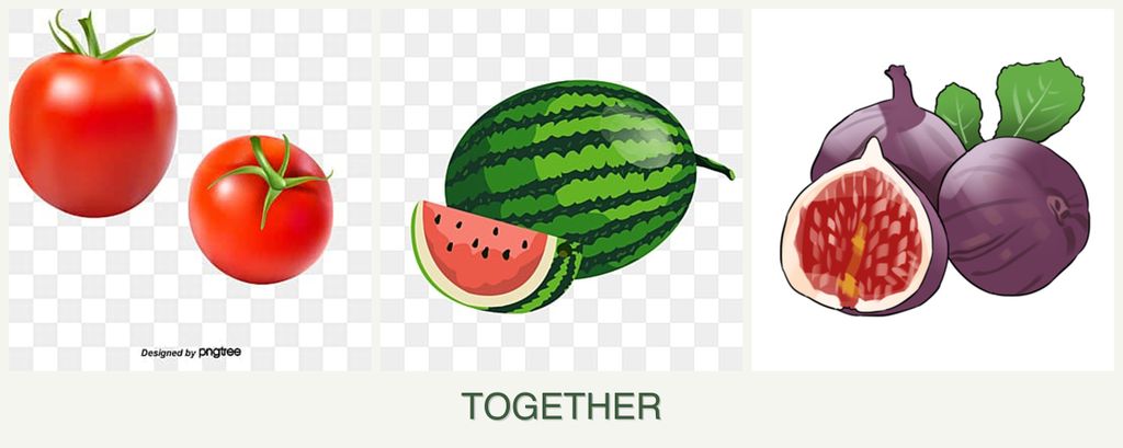 Can you plant tomatoes, melons and figs together?