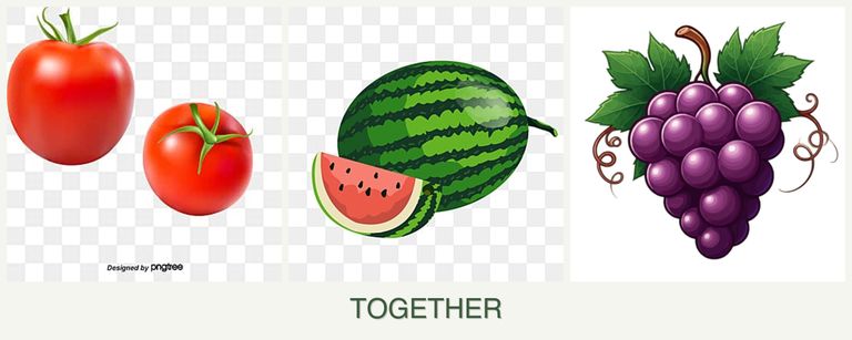 Can you plant tomatoes, melons and grapes together?