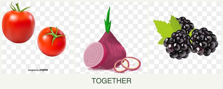 Can you plant tomatoes, onions and blackberries together?
