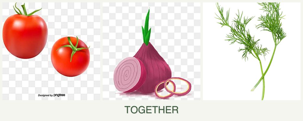 Can you plant tomatoes, onions and dill together?