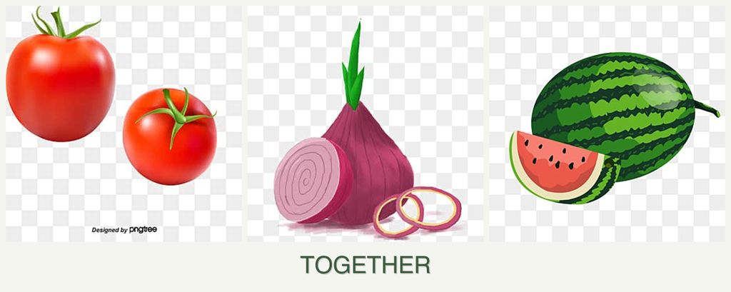 Can you plant tomatoes, onions and melons together?