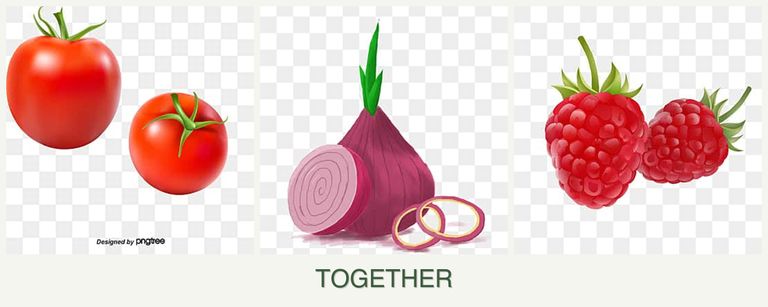 Can you plant tomatoes, onions and raspberries together?