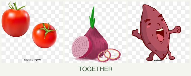 Can you plant tomatoes, onions and sweet potatoes together?