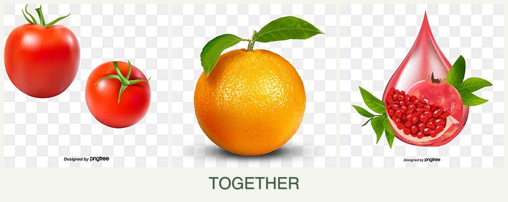 Can you plant tomatoes, oranges and pomegranates together?