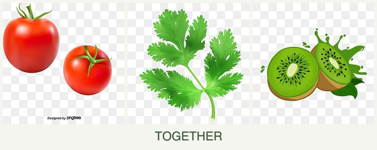 Can you plant tomatoes, parsley and kiwi together?