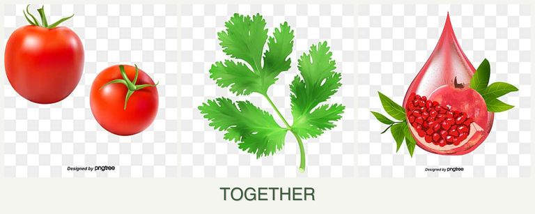 Can you plant tomatoes, parsley and pomegranates together?