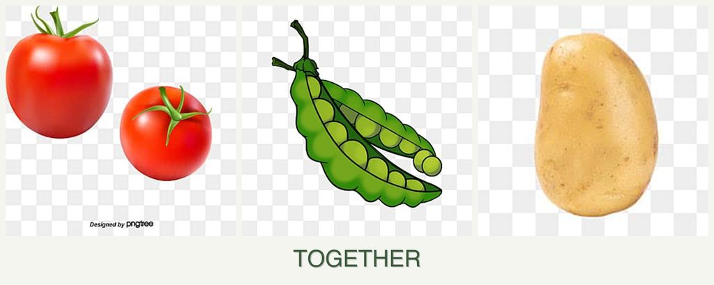 Can you plant tomatoes, peas and potatoes together?