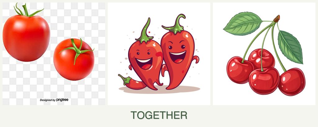 Can you plant tomatoes, peppers and cherries together?