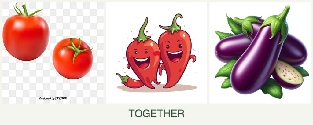 Can you plant tomatoes, peppers and eggplant together?