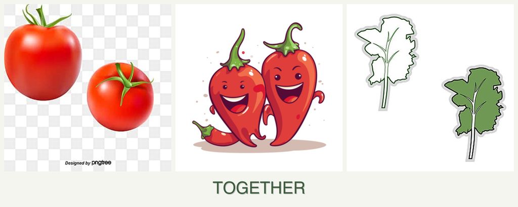 Can you plant tomatoes, peppers and kale together?
