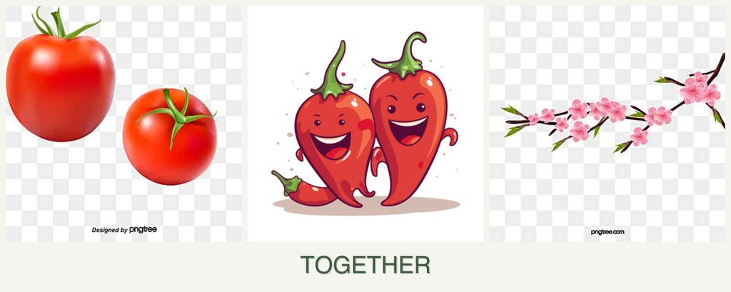 Can you plant tomatoes, peppers and peaches together?