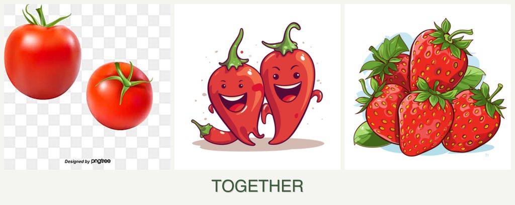 Can you plant tomatoes, peppers and strawberries together?