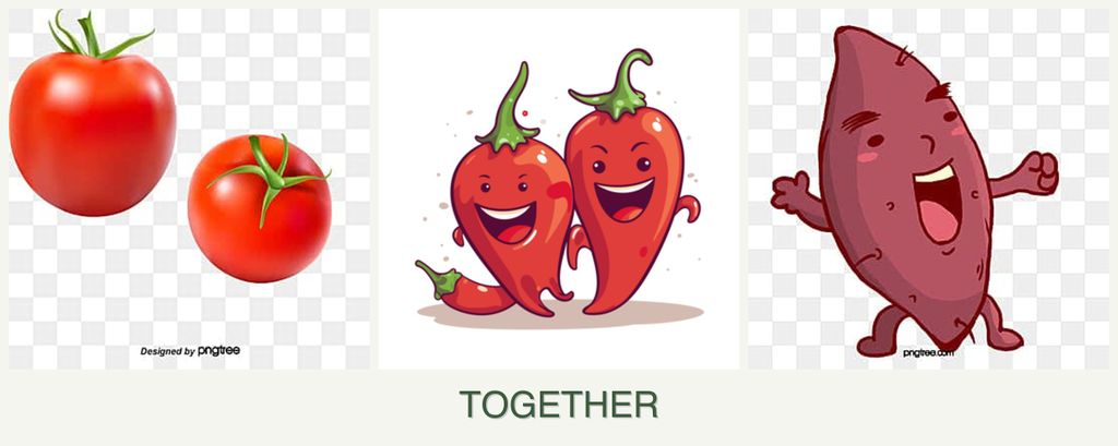 Can you plant tomatoes, peppers and sweet potatoes together?