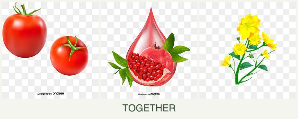 Can you plant tomatoes, pomegranates and calendula together?