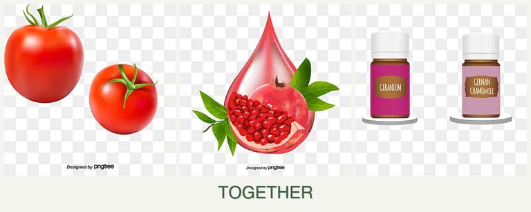 Can you plant tomatoes, pomegranates and geraniums together?