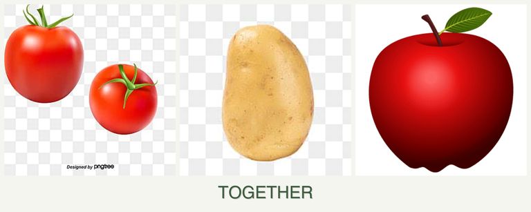 Can you plant tomatoes, potatoes and apples together?