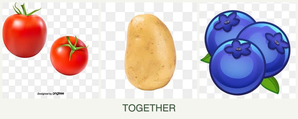 Can you plant tomatoes, potatoes and blueberries together?