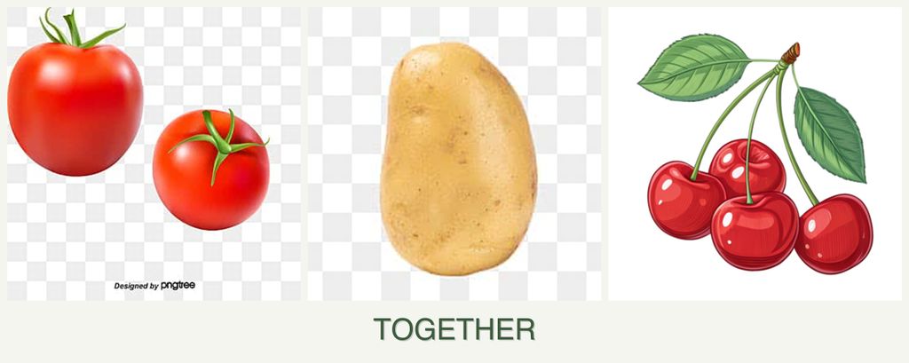 Can you plant tomatoes, potatoes and cherries together?
