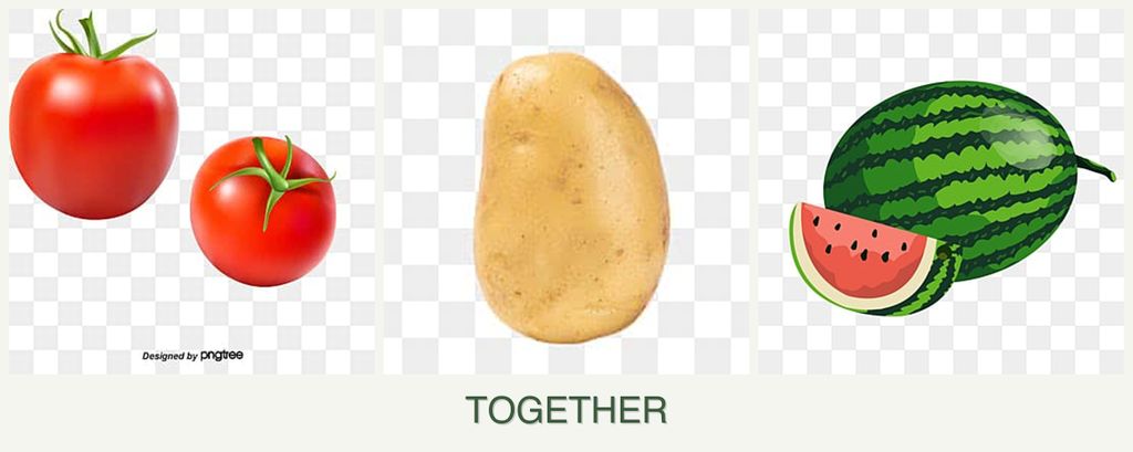 Can you plant tomatoes, potatoes and melons together?