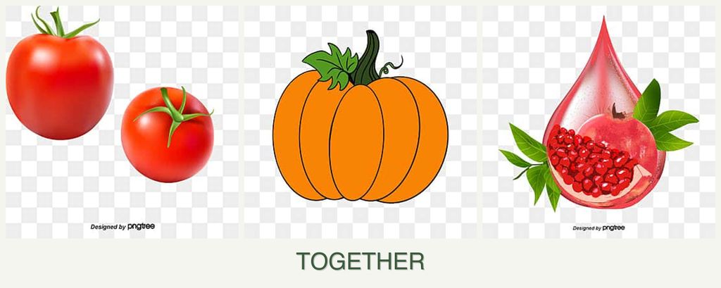 Can you plant tomatoes, pumpkin and pomegranates together?