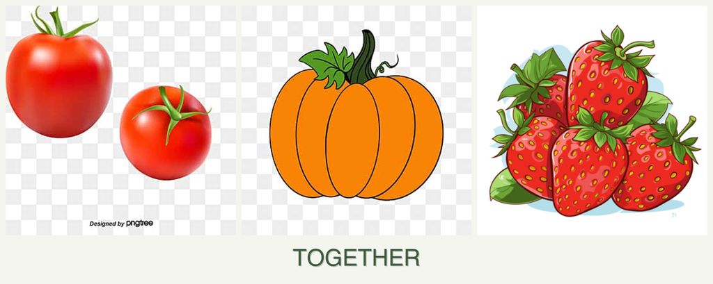 Can you plant tomatoes, pumpkin and strawberries together?