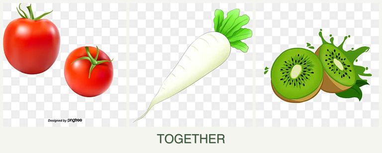 Can you plant tomatoes, radishes and kiwi together?