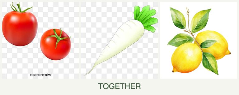 Can you plant tomatoes, radishes and lemons together?