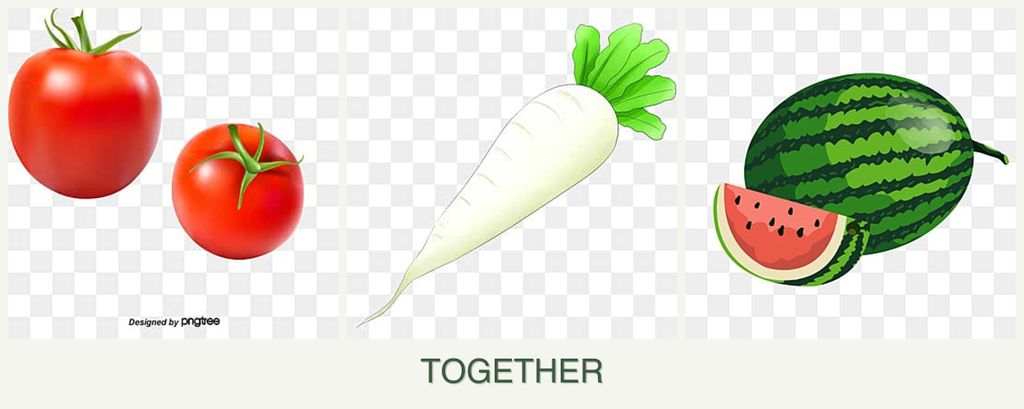 Can you plant tomatoes, radishes and melons together?