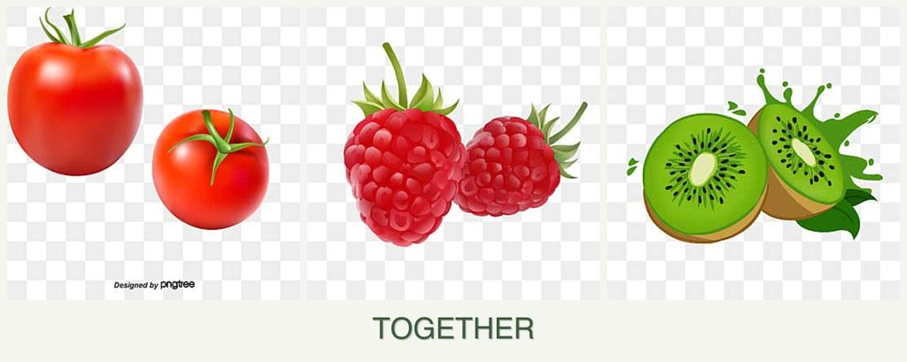 Can you plant tomatoes, raspberries and kiwi together?