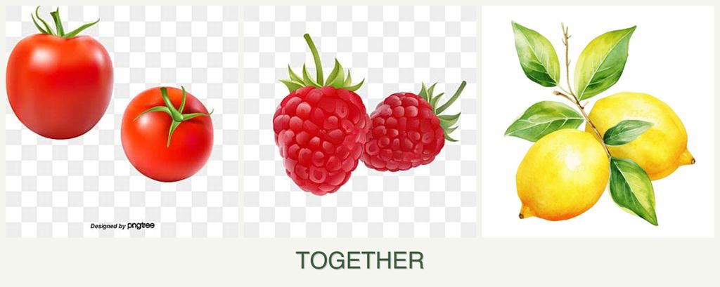 Can you plant tomatoes, raspberries and lemons together?