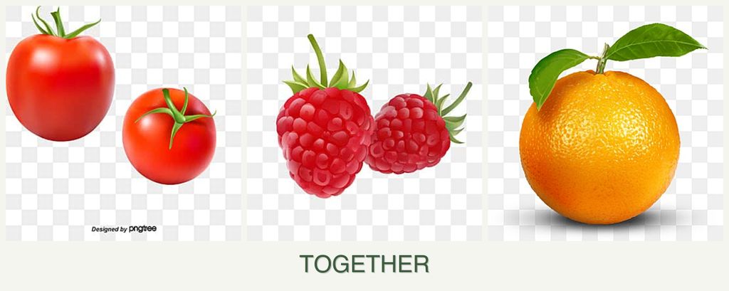 Can you plant tomatoes, raspberries and oranges together?