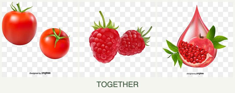 Can you plant tomatoes, raspberries and pomegranates together?