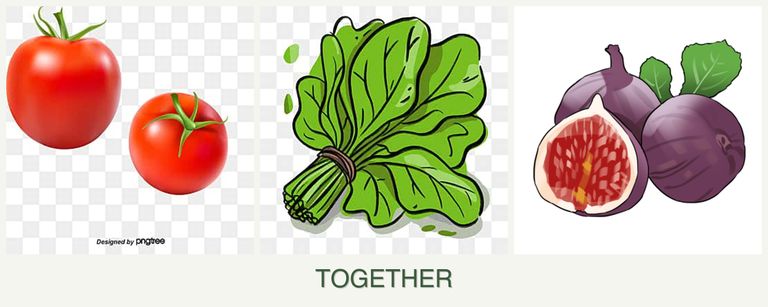 Can you plant tomatoes, spinach and figs together?
