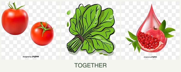 Can you plant tomatoes, spinach and pomegranates together?
