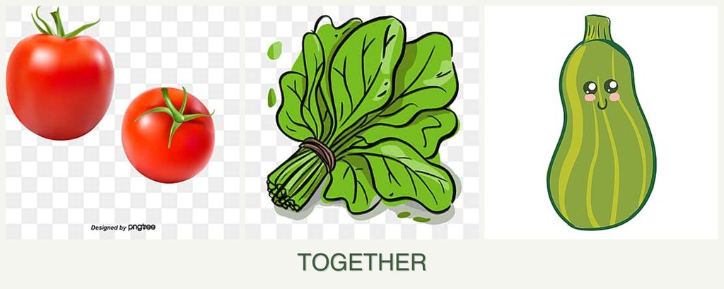 Can you plant tomatoes, spinach and zucchini together?
