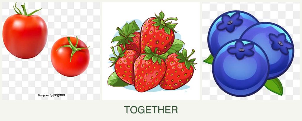Can you plant tomatoes, strawberries and blueberries together?