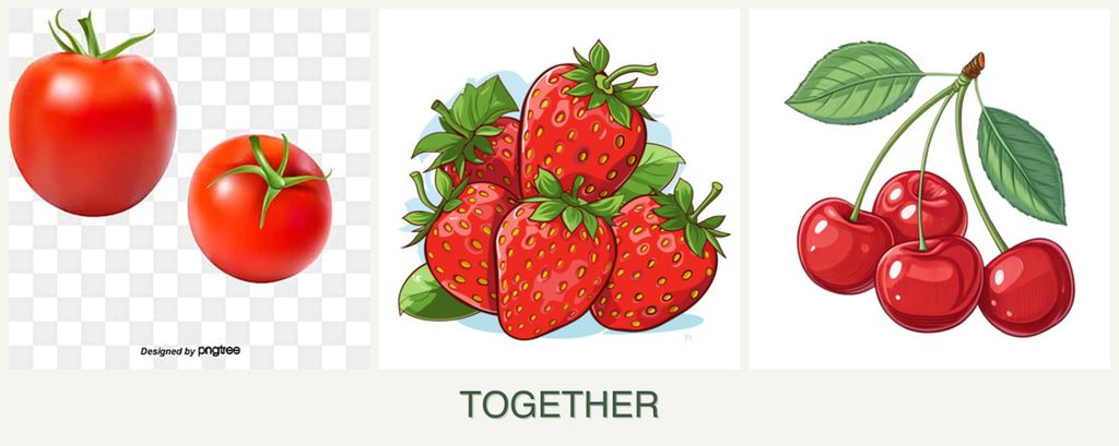 Can you plant tomatoes, strawberries and cherries together?