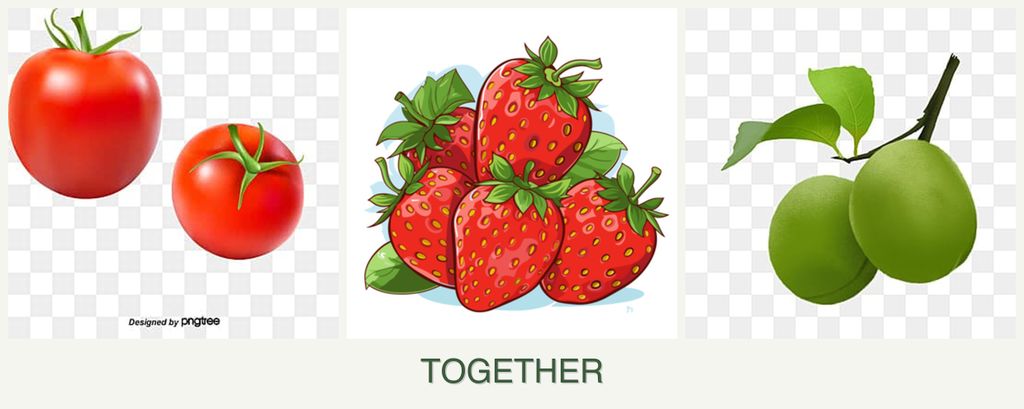 Can you plant tomatoes, strawberries and plums together?